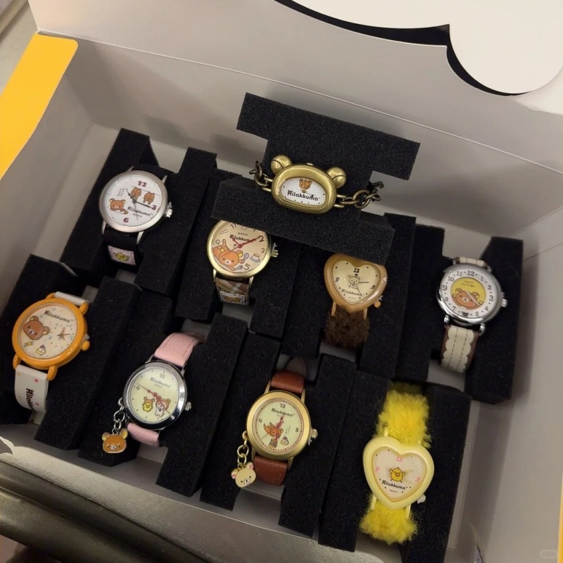 Moments Watches & Jewelry Burlington Reviews - Originele Rilakkuma Gulugulu Moment Series Polshorloge