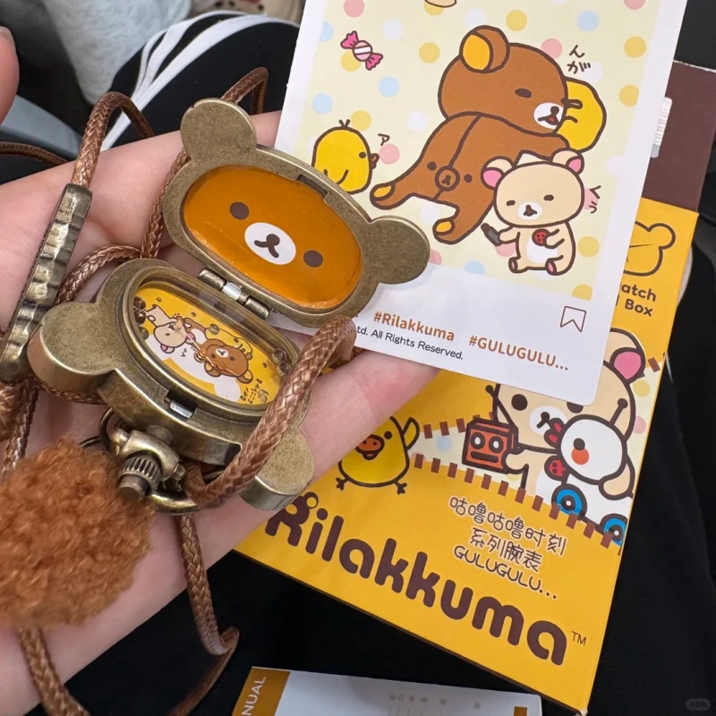 Moments Watches & Jewelry Burlington Reviews - Originele Rilakkuma Gulugulu Moment Series Polshorloge