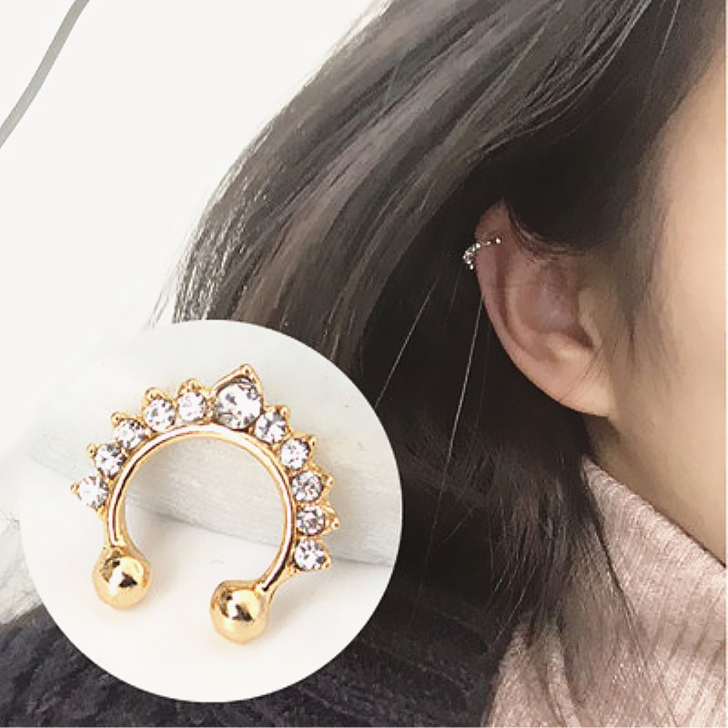 Ear Cuff No Piercing - 1Pc U-Vorm Neusklem Neusringen & Studs