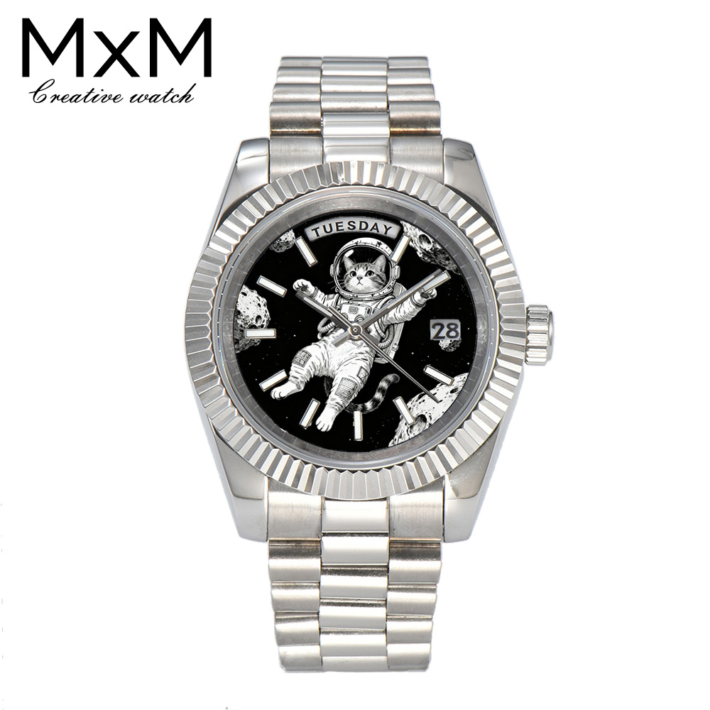 Jewellery Watches - Creatief herenhorloge 40 mm / 36