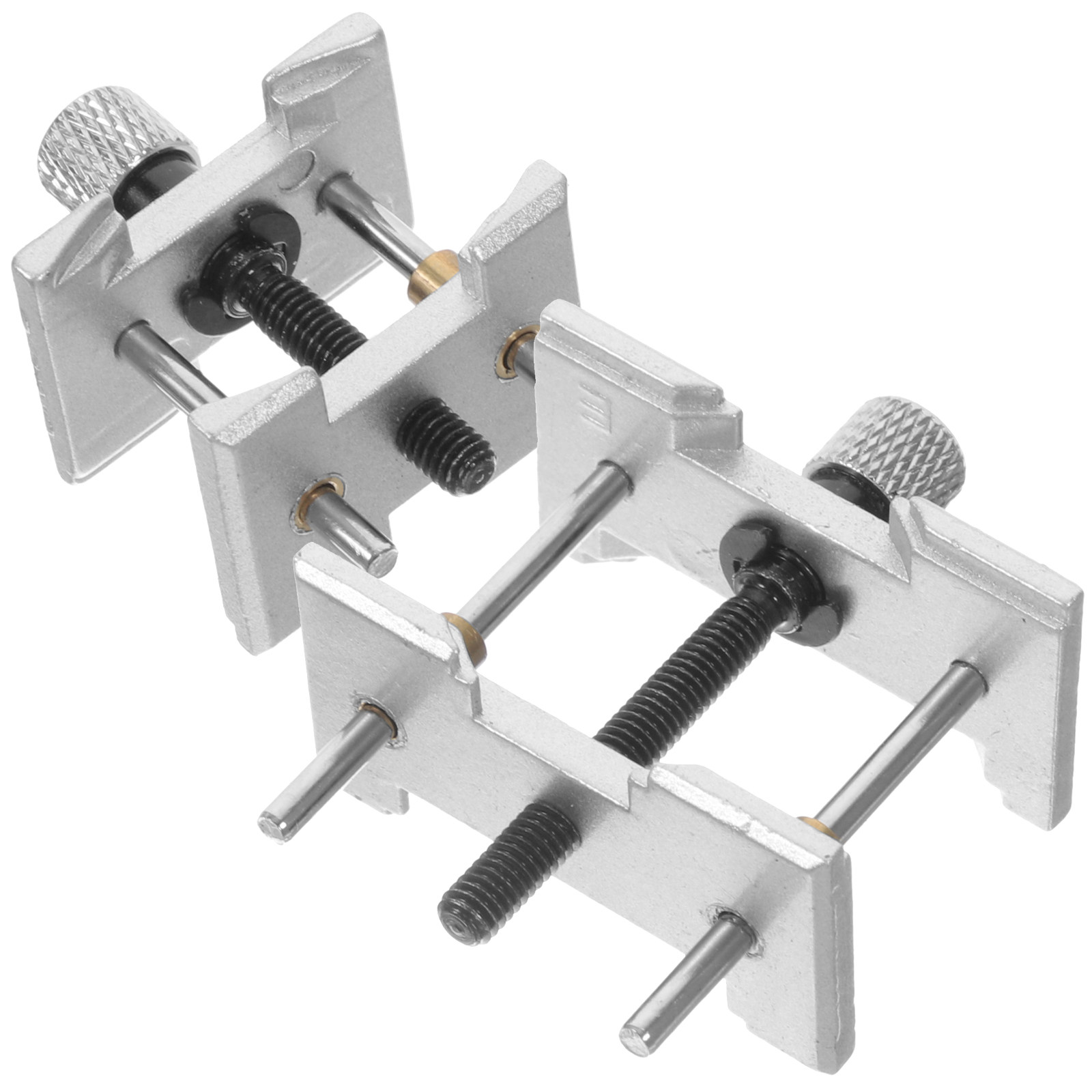 Jewelry Or Watches - 2 stuks metalen uurwerkhouder, verstelbaar reparatiegereedschap