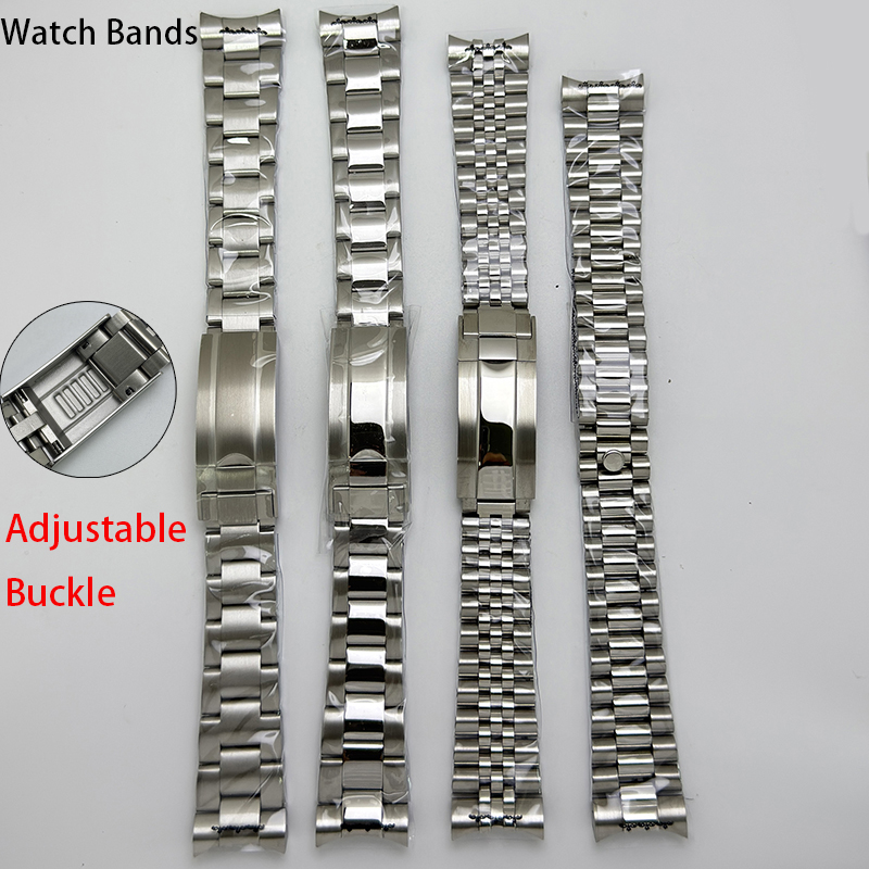 Jared Jewelry Watches - Oyster/Jubilee armband zilver massief staal 20