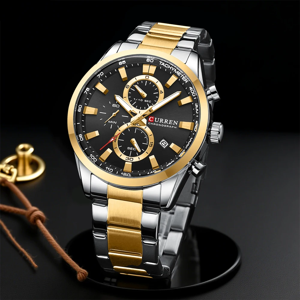 Jewellery Watches - CURREN Casual quartz chrono sporthorloges merken