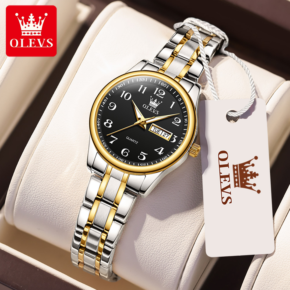 Watches & Jewelry Repair Center Photos - OLEVS merk dameshorloge quartz horloge kalenderweek