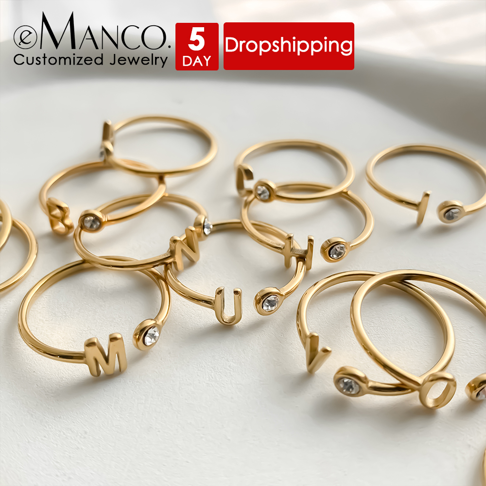 Birthstone Ring Set - EMANCO Op maat gemaakte ringen met