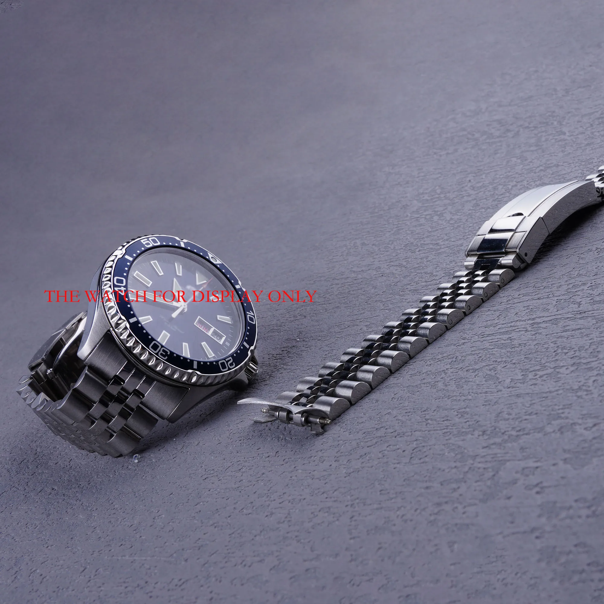Jared Jewelry Watches - Rolamy 22mm Zilver Jubilee Solid Screw