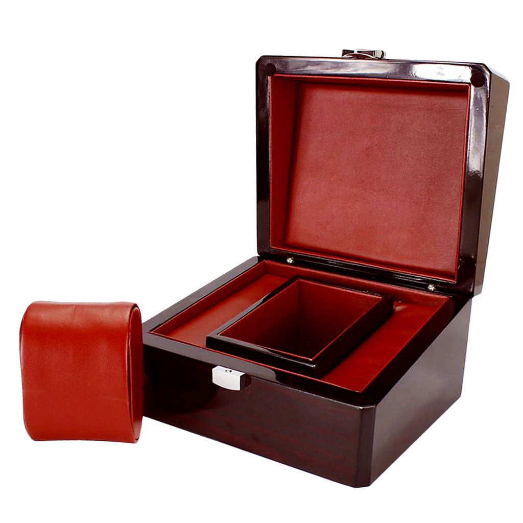 Horloge-opbergdoos van massief - Jewelry Or Watches recensie en prijs