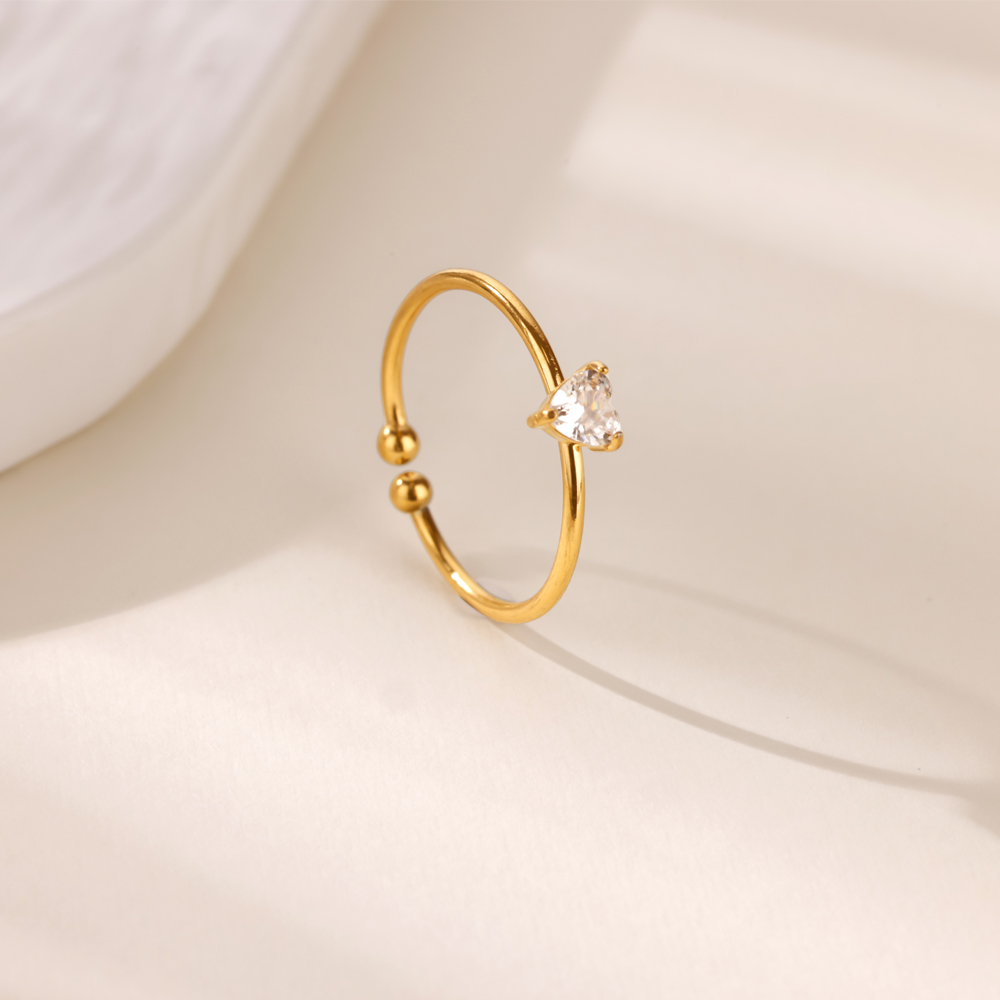 12 Geboortesteen Zirconia Hart - Birthstone Ring Set recensie en prijs