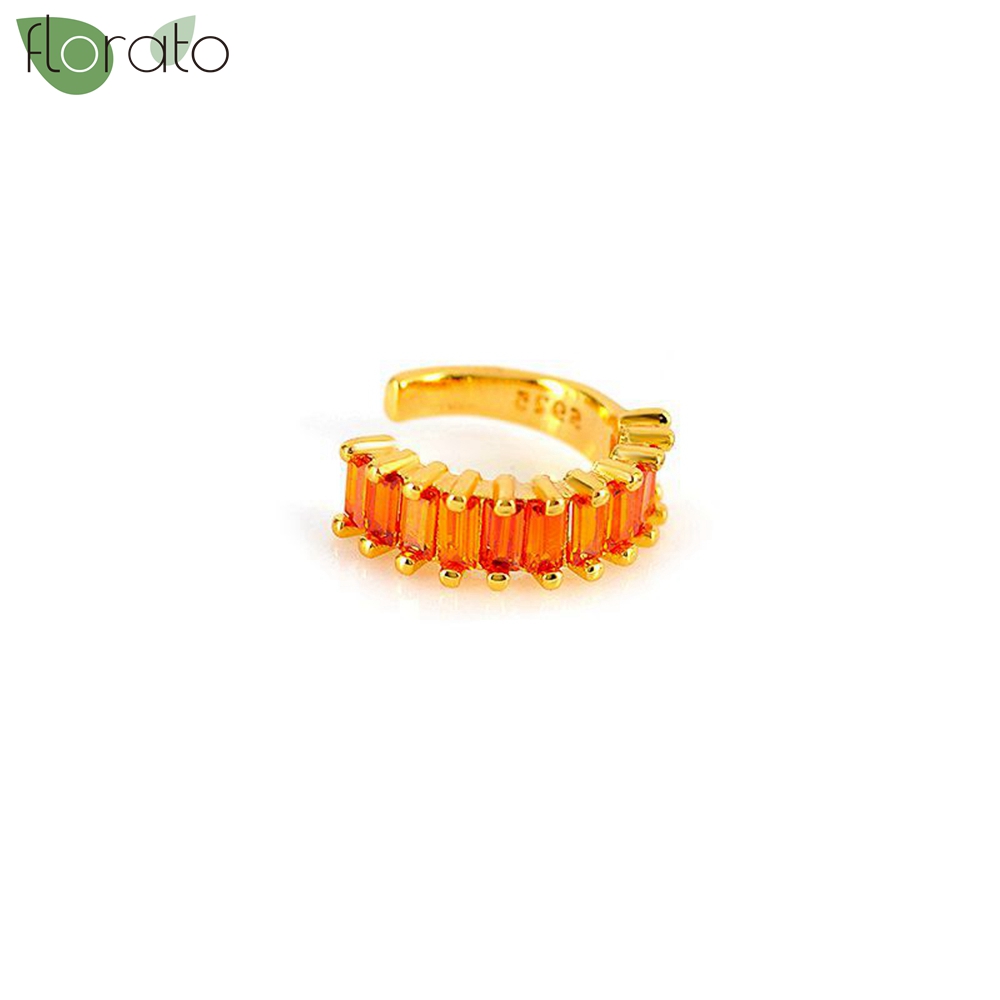 1 paar 18k verguld zirkoon oor - Ear Cuff No Piercing recensie en prijs