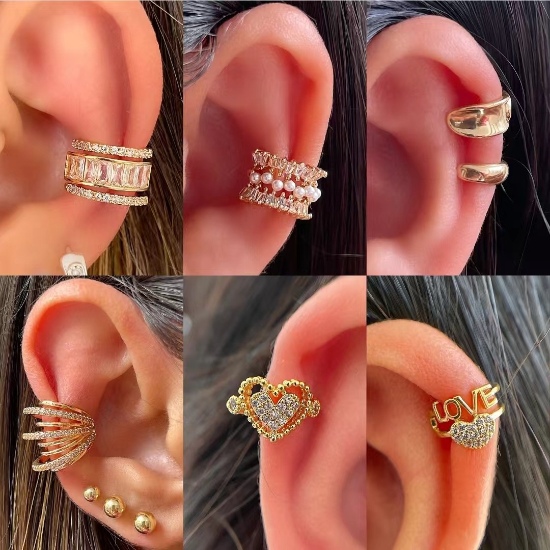 Koreaanse Mode Zirkoon Oorbell - Ear Cuff No Piercing recensie en prijs