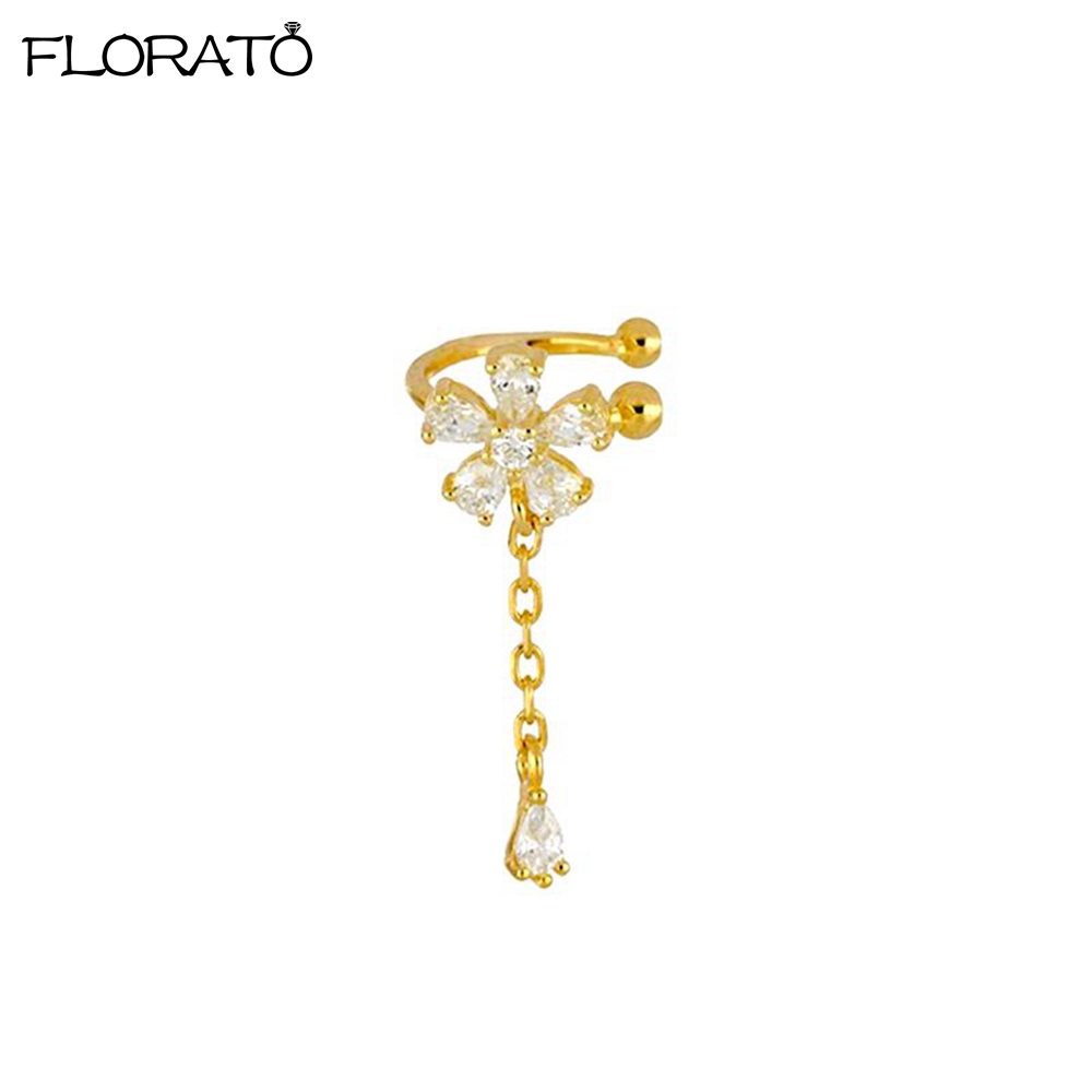 1 Stuks 18K Gouden Oorbellen C - Ear Cuff No Piercing recensie en prijs
