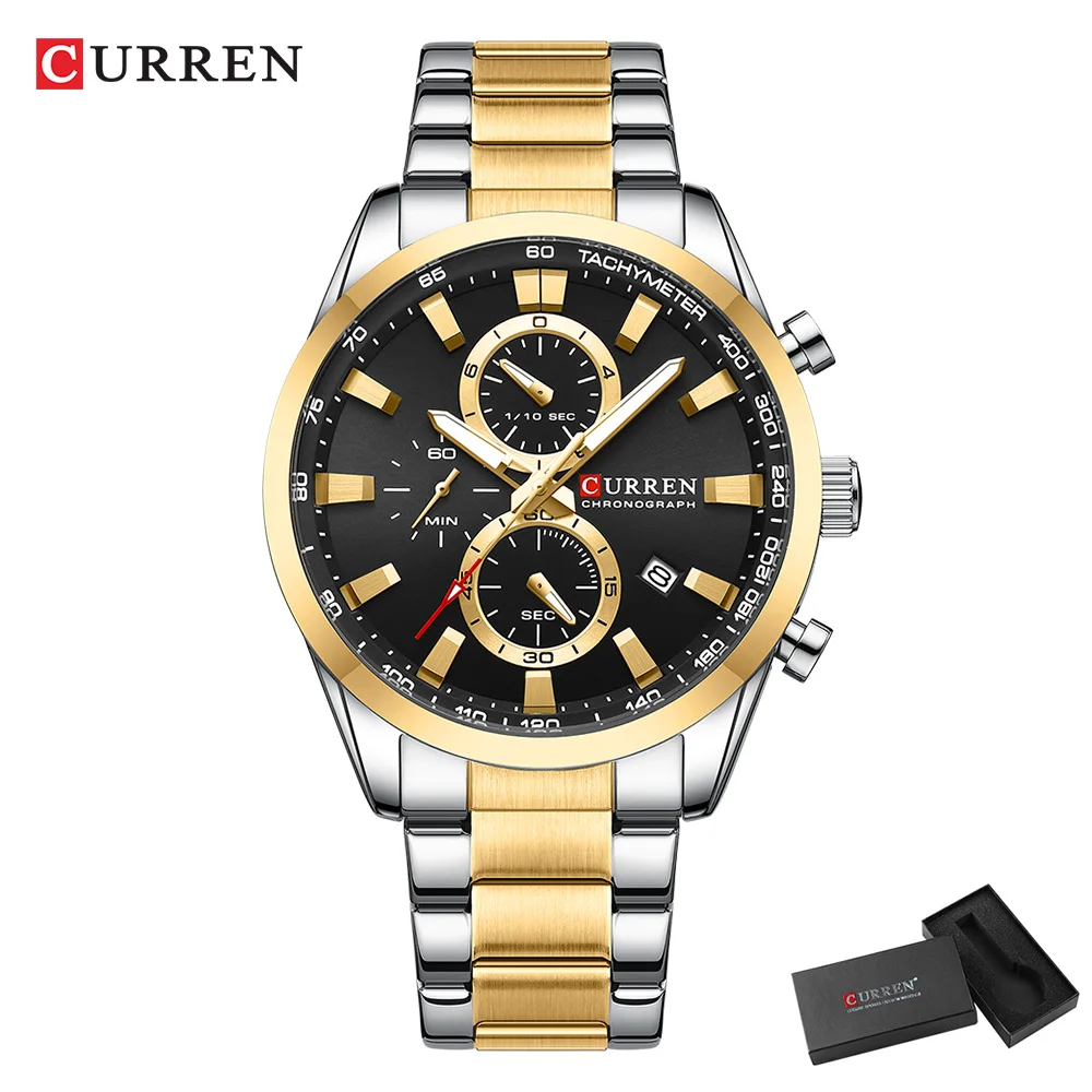 CURREN Casual quartz chrono sp - Jewellery Watches recensie en prijs