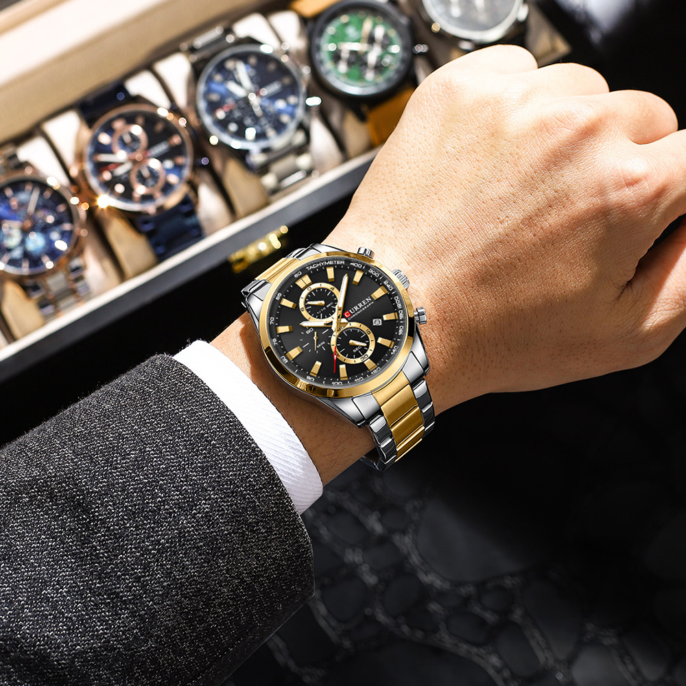 CURREN Casual quartz chrono sp - Jewellery Watches recensie en prijs