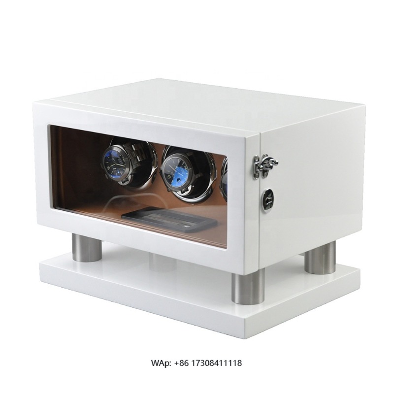 Witte Bruine Lederen Controlle - Automatic Watch Winder recensie en prijs