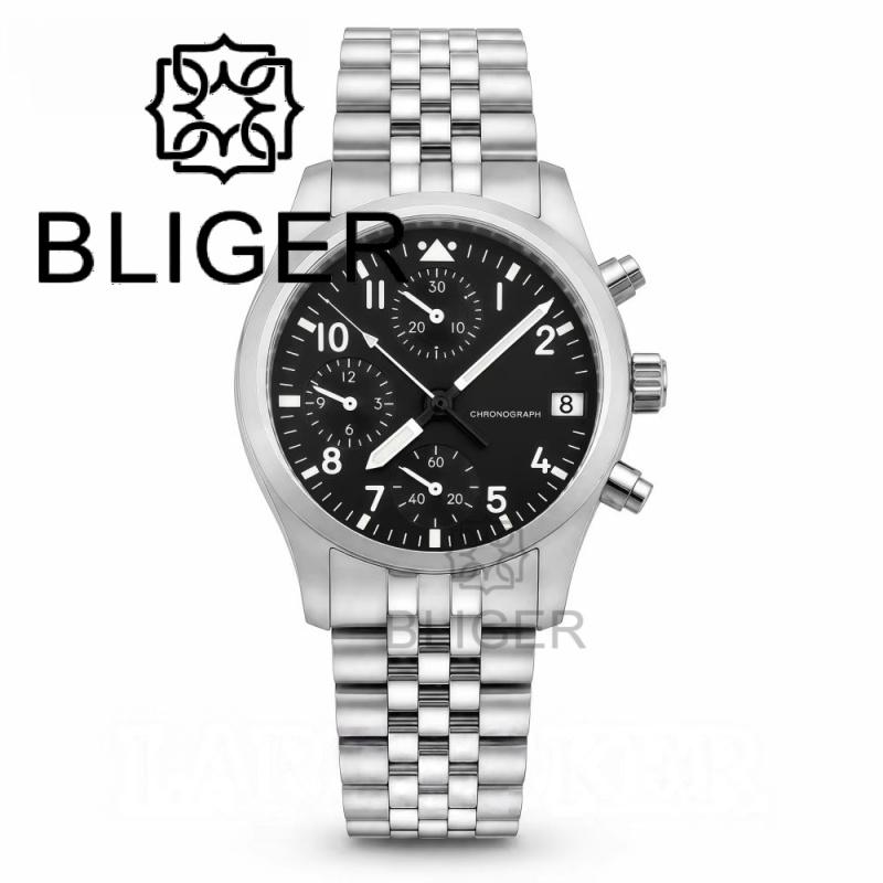BLIGER Volledig zwart geborste - Jewellery Watches recensie en prijs