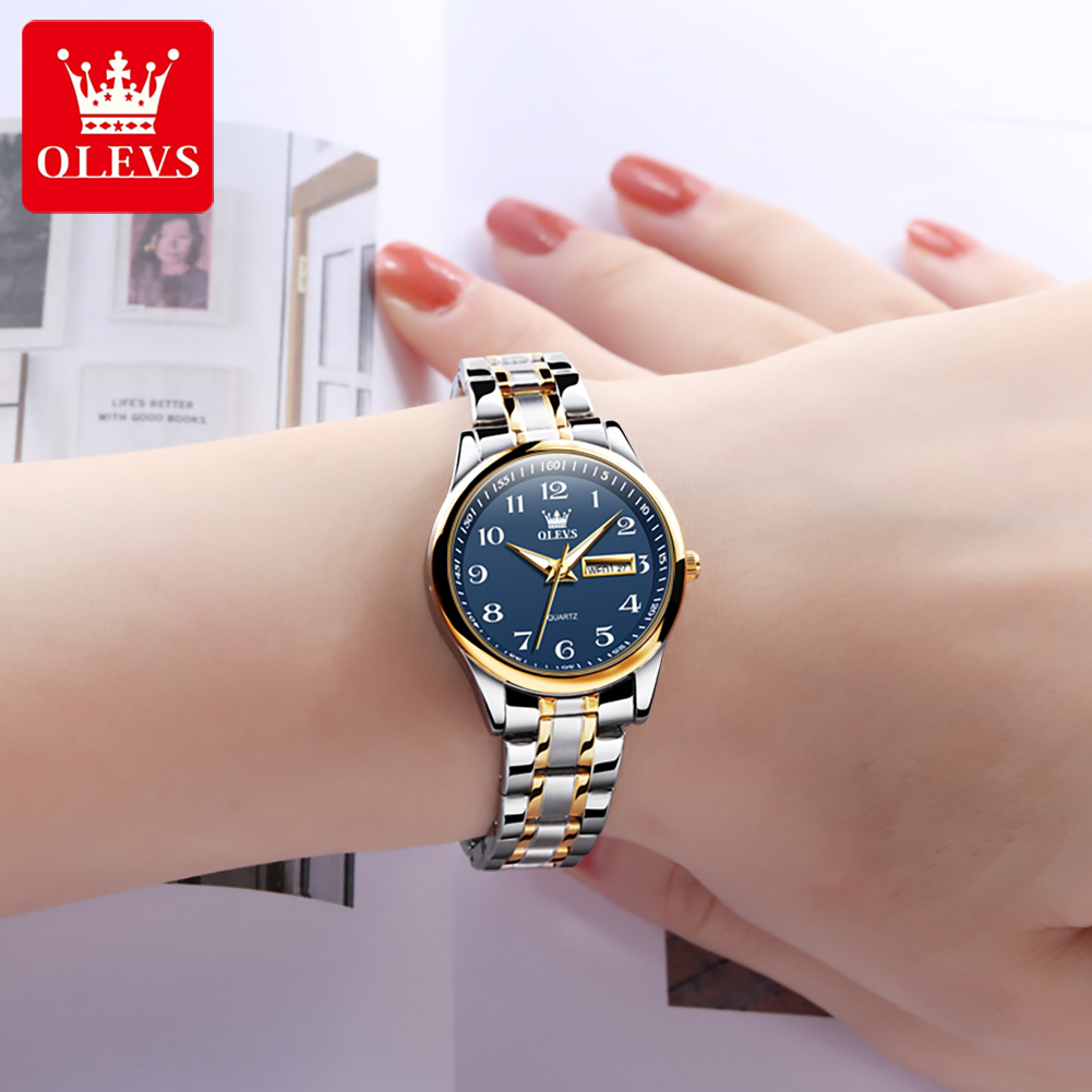 OLEVS merk dameshorloge quartz - Watches & Jewelry Repair Center Photos recensie en prijs