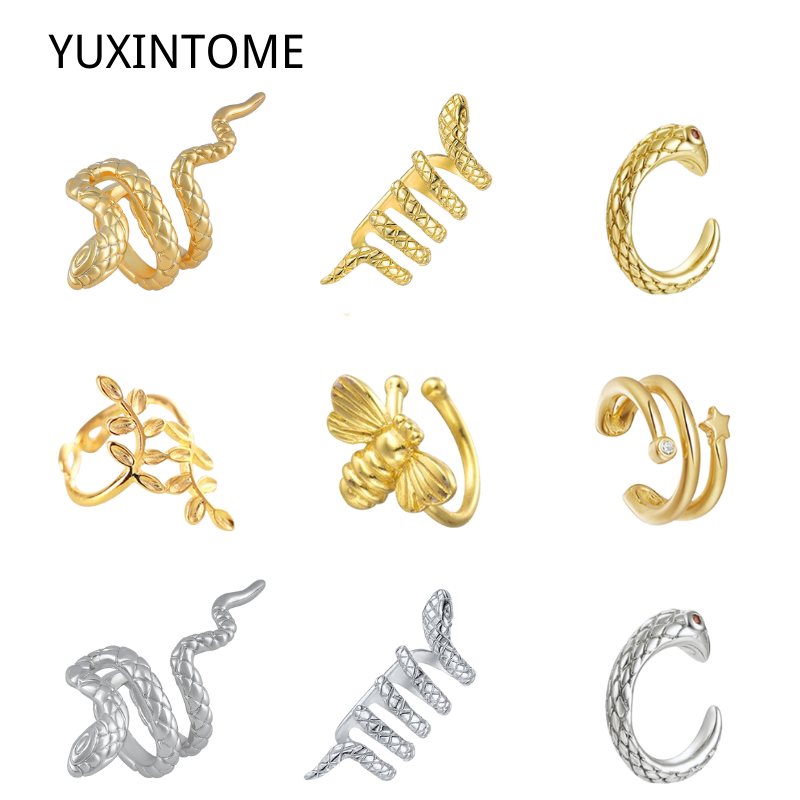 1 ST Plated 24 K Goud Vintage  - Ear Cuff No Piercing recensie en prijs